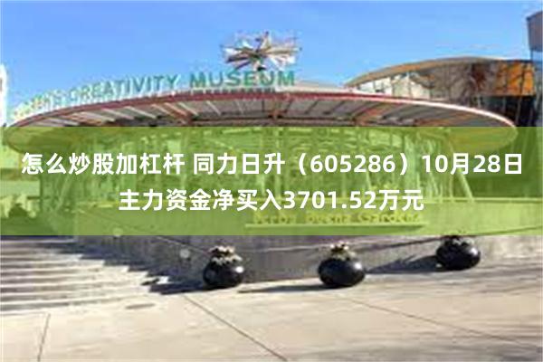 怎么炒股加杠杆 同力日升（605286）10月28日主力资金净买入3701.52万元