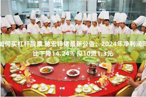 如何买杠杆股票 驰宏锌锗最新公告：2024年净利润同比下降14.24% 拟10派1.3元