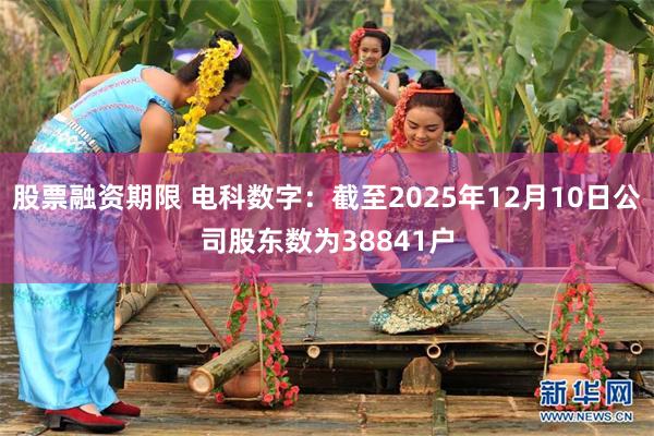 股票融资期限 电科数字：截至2025年12月10日公司股东数为38841户